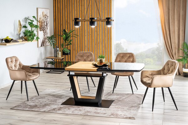 Zeleni stol CHERRY VELVET