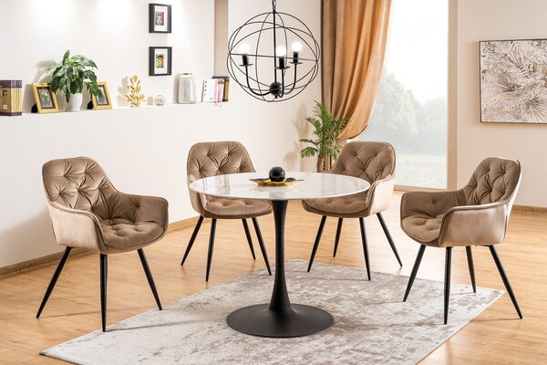 Zeleni stol CHERRY VELVET