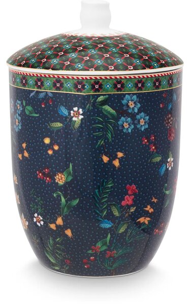 Pip Studio Posoda s pokrovom Pip Studio Berry Blues 1,5 L