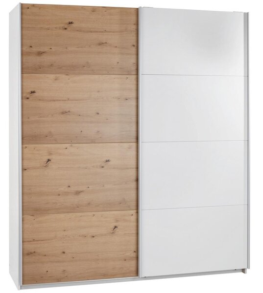 Modern Living Omara Z Drsnimi Vrati Feldkirch, Siva, Barva Hrasta