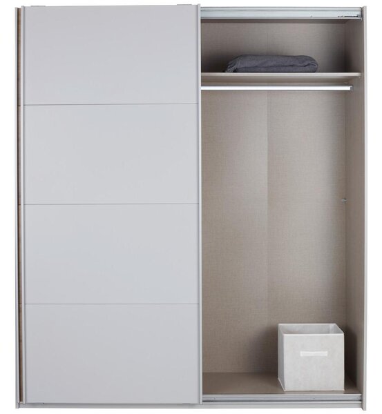 Modern Living Omara Z Drsnimi Vrati Feldkirch, Siva, Barva Hrasta