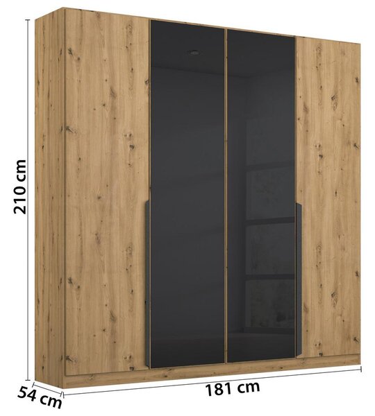 Modern Living Omara S Klasičnimi Vrati Artemis, Antracit