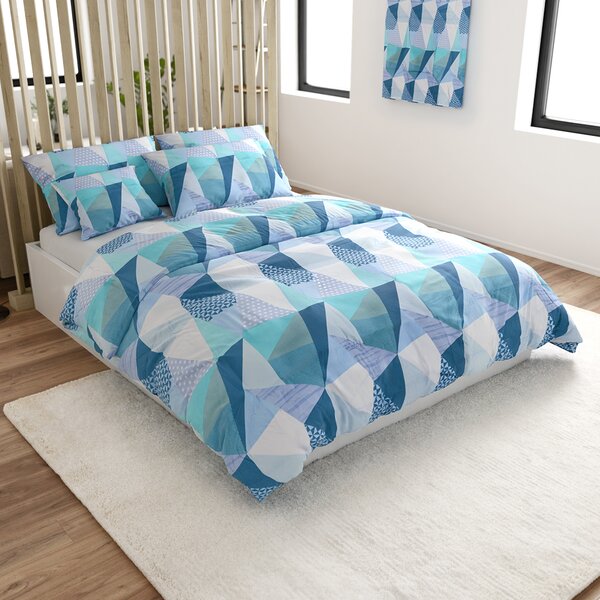 Posteljnina iz mikrovlaken NARKEL pisana Dimenzije posteljnine: 70 x 90 cm | 140 x 200 cm