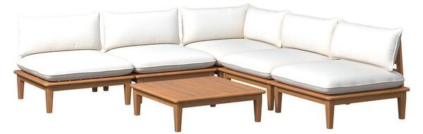 LOUNGE GARNITURA akacija masivno