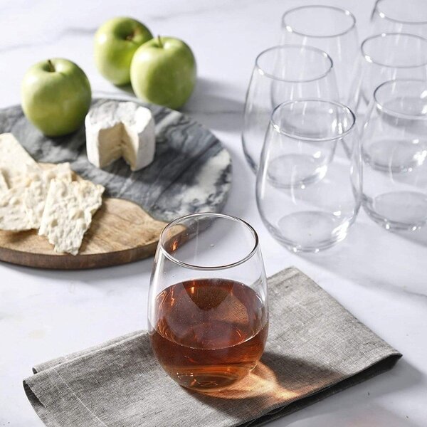 Kozarci v kompletu 6 ks 350 ml Amber – Hermia