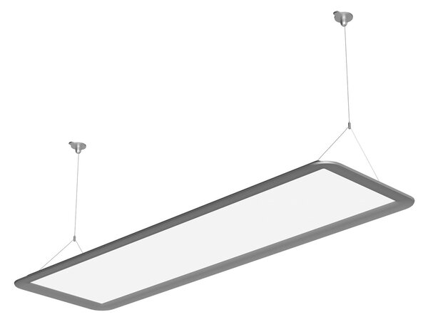 Fagerhult Appareo Linear 125,5 cm DALI 840 srebrna