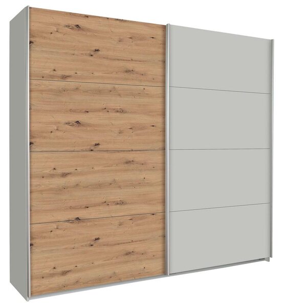 Modern Living Omara Z Drsnimi Vrati Feldkirch, Siva, Barva Hrasta