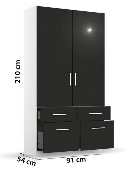 Modern Living Omara S Klasičnimi Vrati Berlin, Bela, Siva