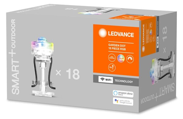 LEDVANCE SMART+ WiFi Garden Dot LED spot 18-delni komplet