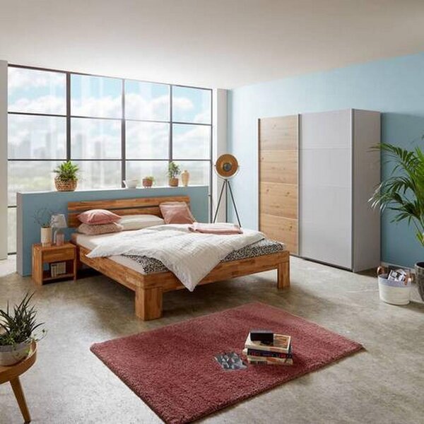 Modern Living Omara Z Drsnimi Vrati Feldkirch, Siva, Barva Hrasta