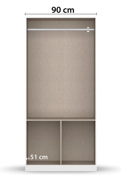 Modern Living Omara S Klasičnimi Vrati Berlin, Bela, Siva