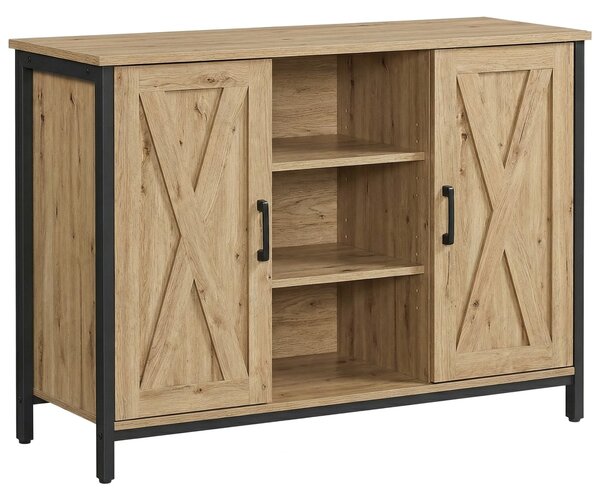 Komoda TAYLOR ARTISAN z odprtimi policami, 100x70 cm