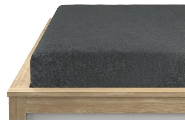 Frotirno rjuho MOLTON antracitno 90 x 200 cm