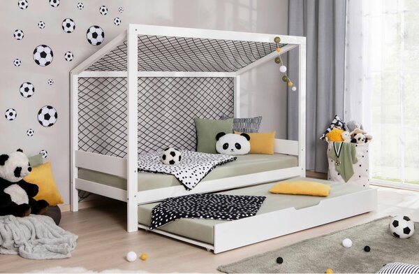 Livetastic Postelja Soccer, 90x200cm, 2x Letveno Dno, Brez Vzmetnice
