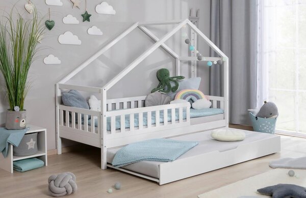 Livetastic Postelja Lou, 90x200cm, 2x Letveno Dno, Brez Vzmetnice