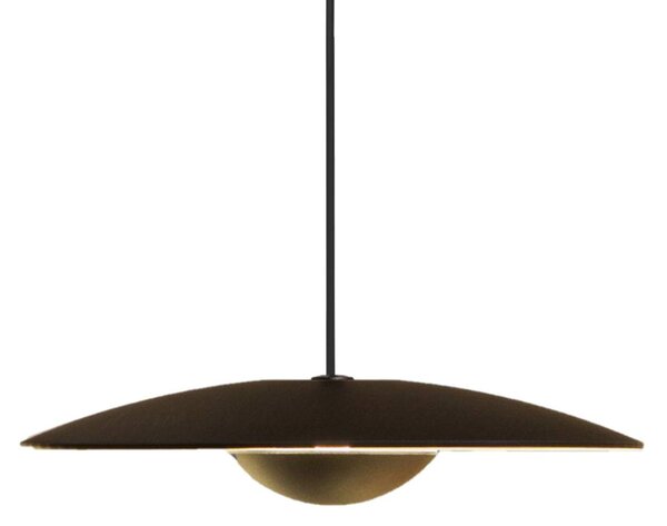 MARSET Ginger LED obesek triac Ø20cm wenge/wenge