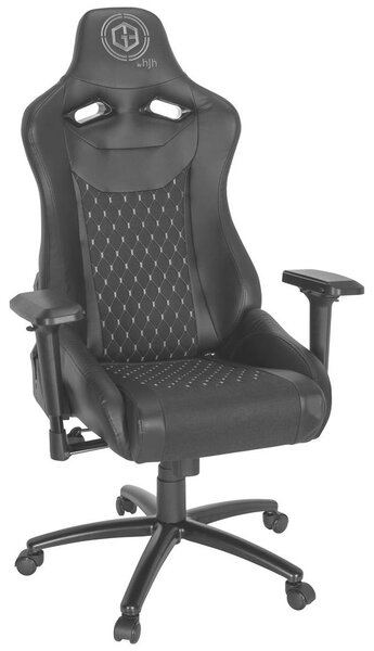 MID.YOU Gaming Stol Gamebreaker Sx 04, Črna