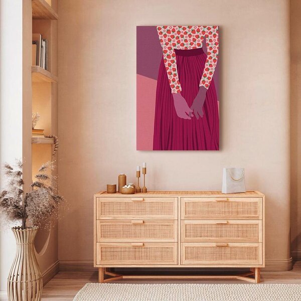 Artgeist Slika Na Platnu Strawberry Lady