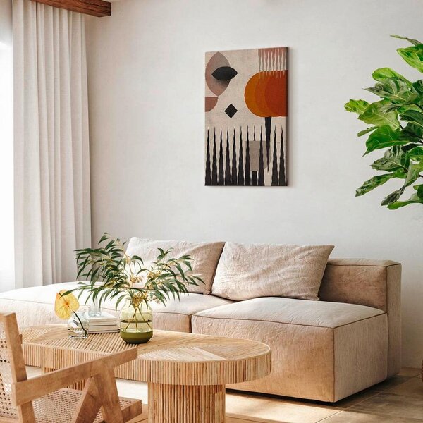 Artgeist Slika Na Platnu Sun Behind The Mountains