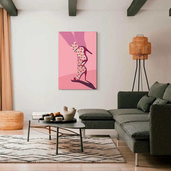 Artgeist Slika Na Platnu Strawberry Socks