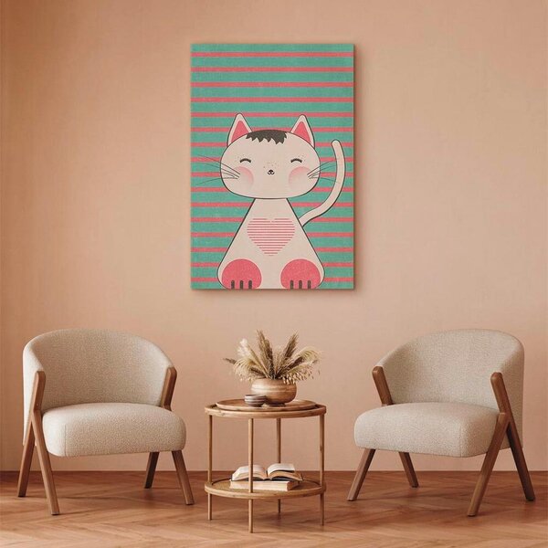Artgeist Slika Na Platnu Striped Kitten