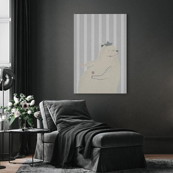 Artgeist Slika Na Platnu Teddy Bear Gourmand