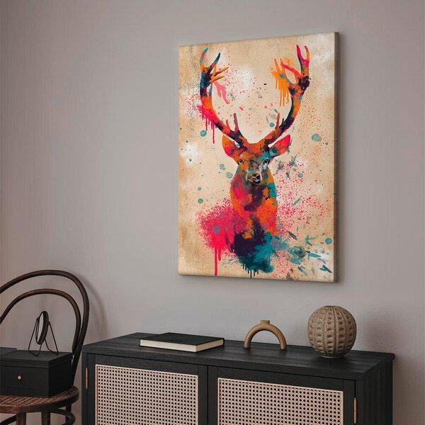 Artgeist Slika Na Platnu Watercolor Deer
