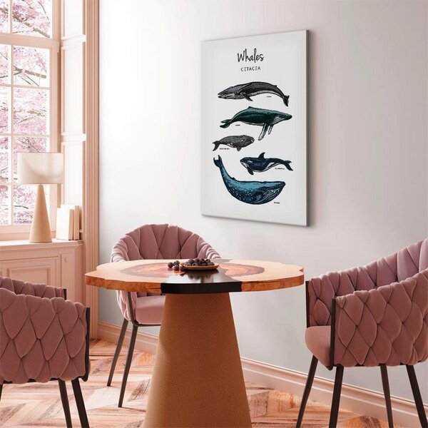 Artgeist Slika Na Platnu Whales
