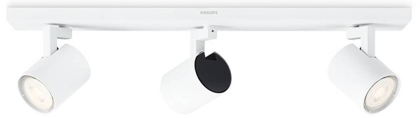 Philips Runner LED stropni reflektor bele barve s tremi lučmi