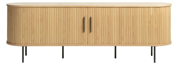 TV omarica v hrastovem dekorju 56x180 cm Nola – Unique Furniture