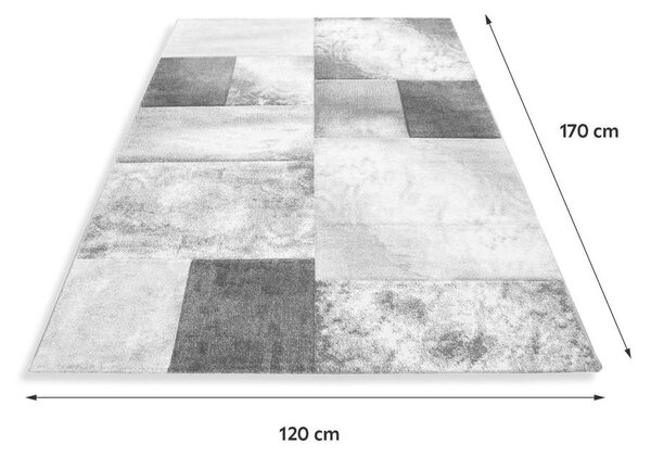 Novel Tkana Preproga Hawaii, Roza, Siva, 120x170 Cm