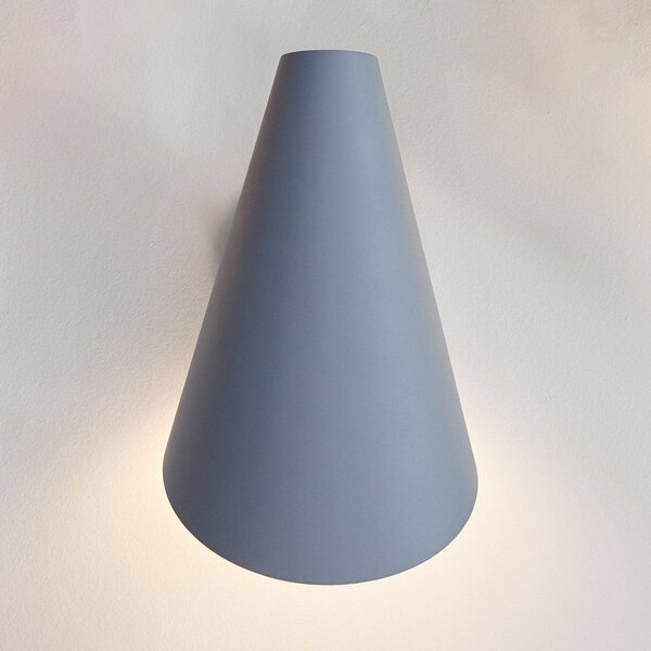 Vibia I.Cono 0720 stenska svetilka, 28 cm, modra