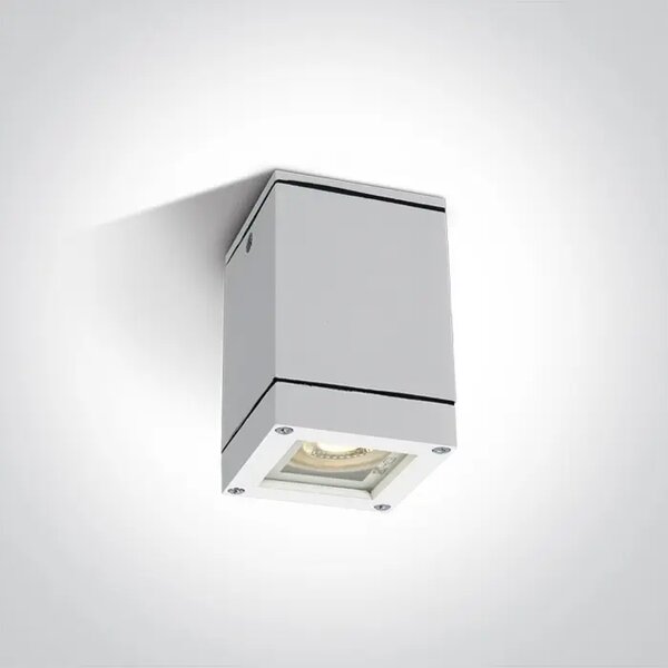 STROPNA SVETILKA 1xGU10/35W/230V/IP54 BELA DM67130D/W#