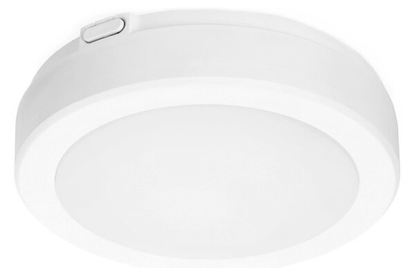 LED Kopalniška stropna svetilka s senzorjem NAIROS LED/12W/230V IP65 bela + Daljinski upravljalnik