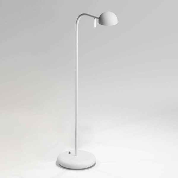 Vibia Pin 1650 LED namizna svetilka, dolžina 23 cm, bela