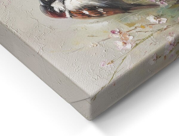 Tiskana slika na platnu 32x32 cm Sparrow – Styler