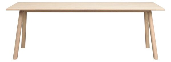 Raztegljiva jedilna miza iz masivnega hrasta 95x220 cm Clapperton – Rowico