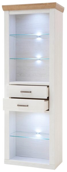 REGAL 73/210/40 cm barve hrasta, barve pinije