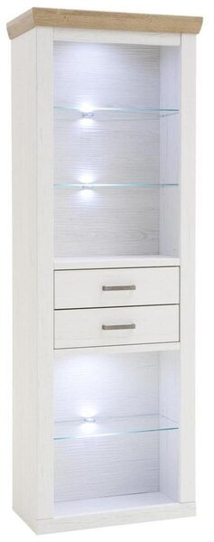 REGAL 73/210/40 cm barve hrasta, barve pinije
