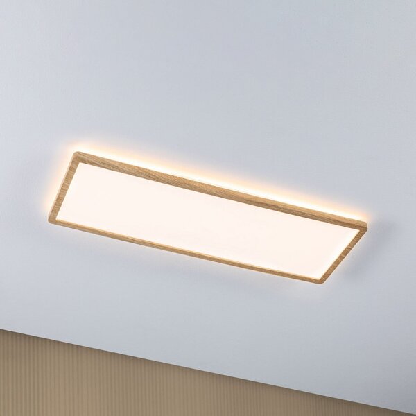 Paulmann LED-panel Atria Shine 58 cm, les, IP44, 3000 K, vklop/izklop, Les, Študija / pisarna, Plastika, Sodobni