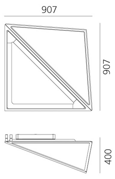 Artemide Flexia LED stensko svetilo