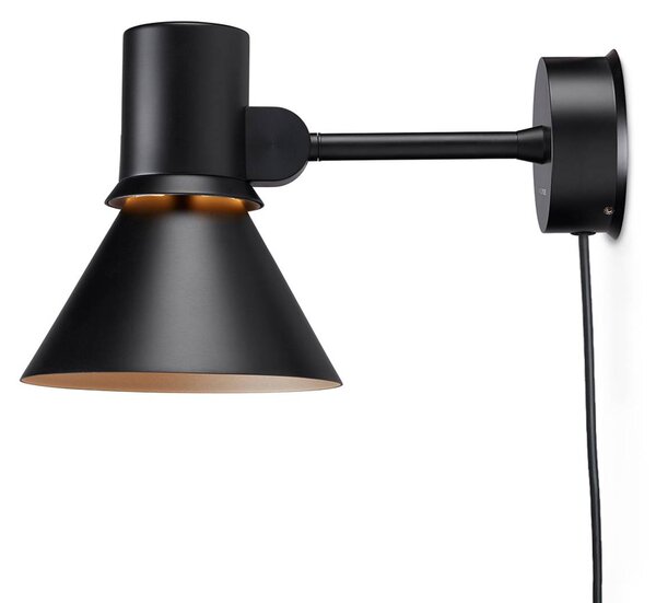 Stenska svetilka Anglepoise Type 80 W1, vtič, črna