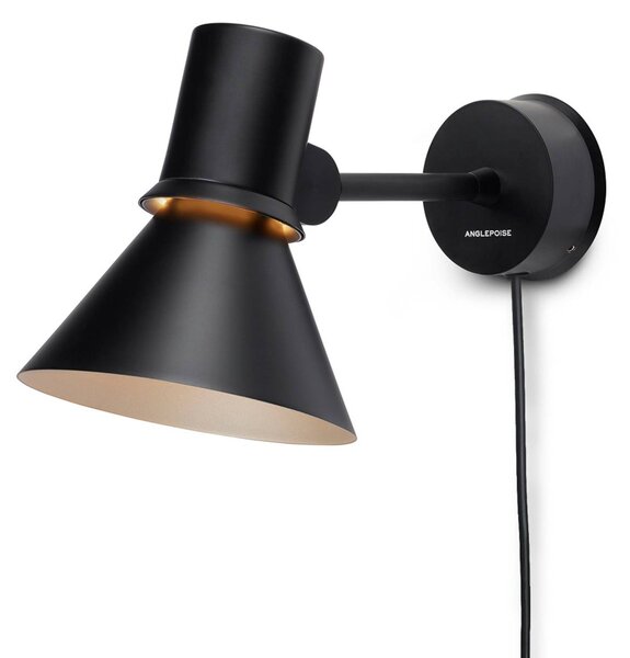 Stenska svetilka Anglepoise Type 80 W1, vtič, črna