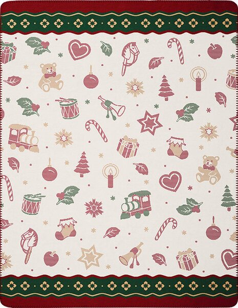 DEKORATIVNA ODEJA TOY'S DELIGHT 150/200 cm večbarvno