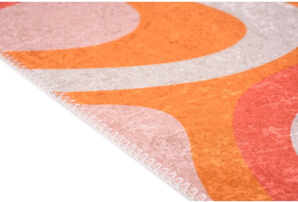 Oranžna pralna preproga 80x150 cm Colors of Joy – Vitaus
