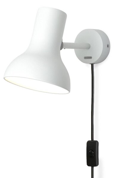 Anglepoise Type 75 Mini stena z vtičem alpska bela