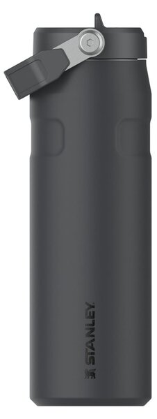 Črna termovka iz nerjavečega jekla 700 ml IceFlow™ Flip Straw 2.0 Tumbler Black – Stanley