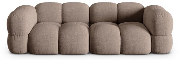 Rjava sedežna garnitura 250 cm Loretto – Cosmopolitan Design
