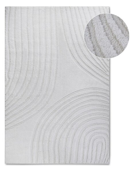 Kremno bela preproga 80x120 cm Pigment Cream White – Elle Decoration