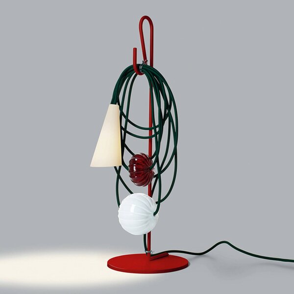 Namizna svetilka Foscarini Filo LED, Ruby Jaypure